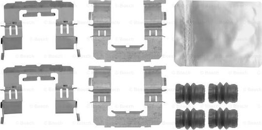 BOSCH 1 987 474 765 - Kit accessori, Pastiglia freno autozon.pro