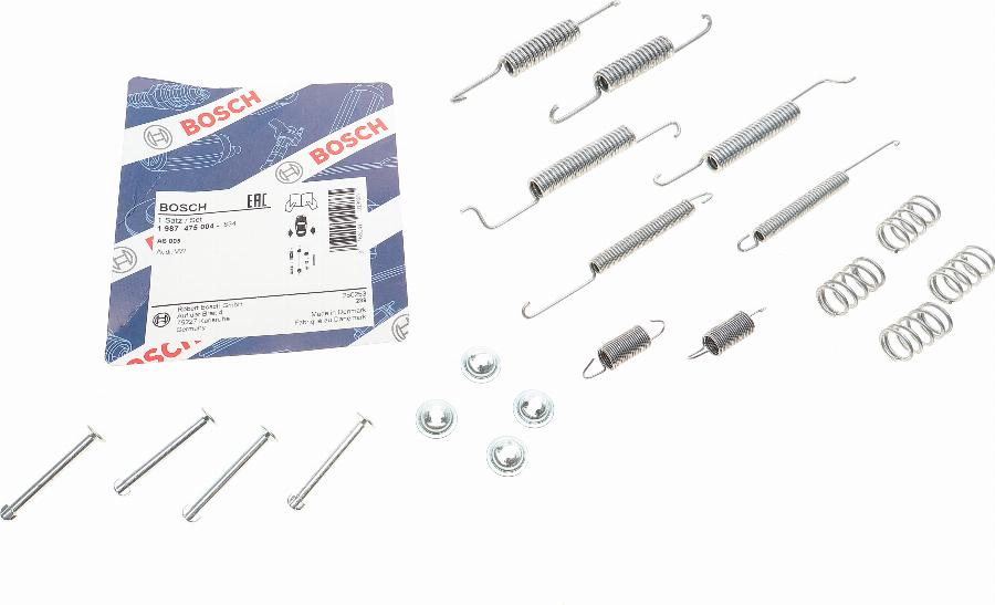 BOSCH 1 987 475 004 - Kit accessori, Ganasce freno autozon.pro