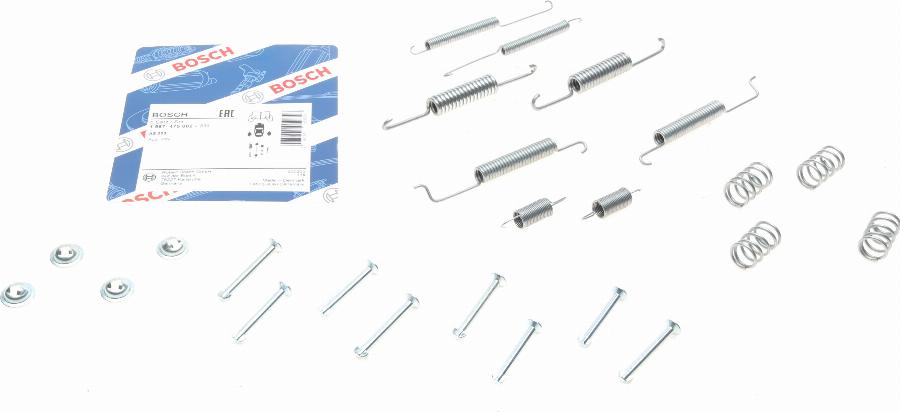 BOSCH 1 987 475 002 - Kit accessori, Ganasce freno autozon.pro