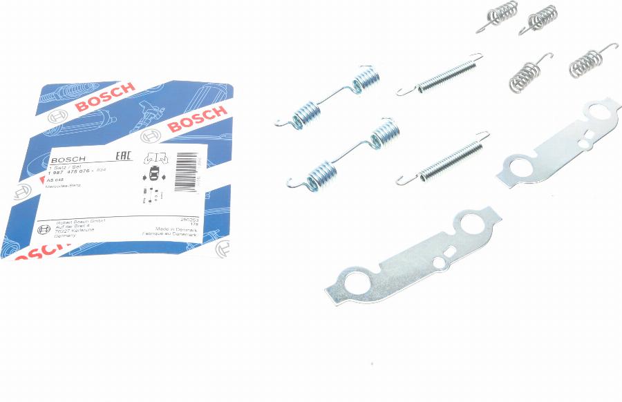 BOSCH 1 987 475 076 - Kit accessori, Ganasce freno stazionamento autozon.pro