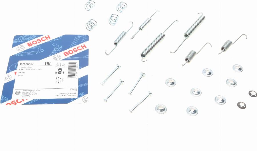 BOSCH 1 987 475 157 - Kit accessori, Ganasce freno autozon.pro