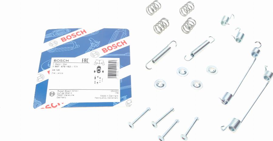 BOSCH 1 987 475 162 - Kit accessori, Ganasce freno autozon.pro