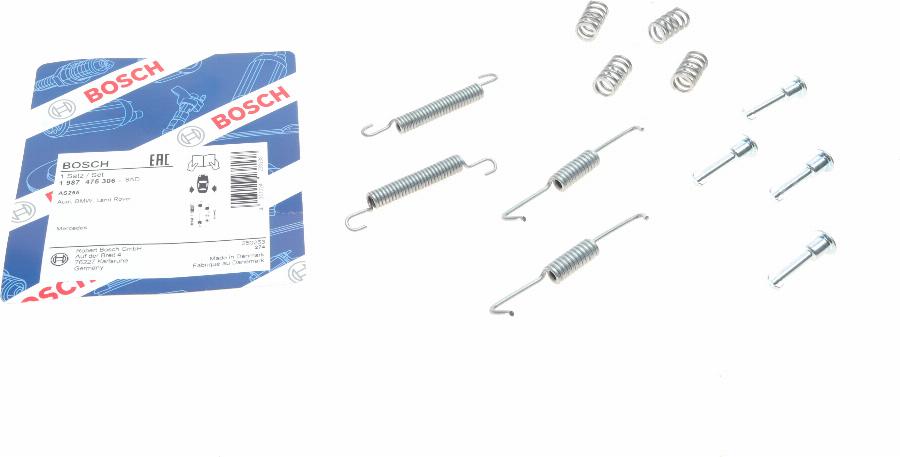 BOSCH 1 987 475 306 - Kit accessori, Ganasce freno stazionamento autozon.pro