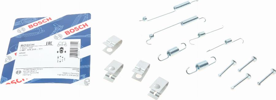 BOSCH 1 987 475 310 - Kit accessori, Ganasce freno autozon.pro