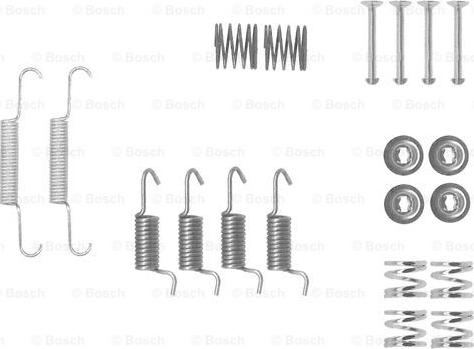 BOSCH 1 987 475 322 - Kit accessori, Ganasce freno stazionamento autozon.pro