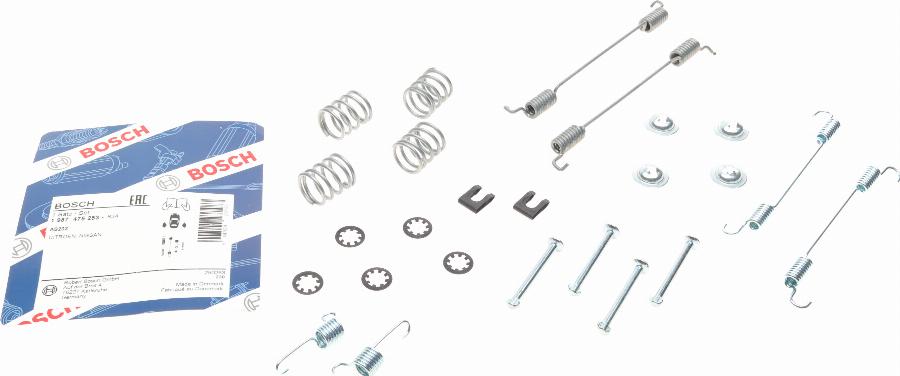 BOSCH 1 987 475 253 - Kit accessori, Ganasce freno autozon.pro