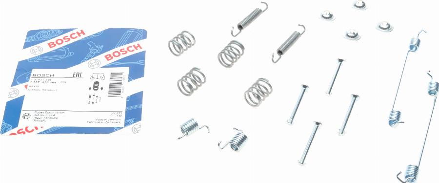 BOSCH 1 987 475 264 - Kit accessori, Ganasce freno autozon.pro