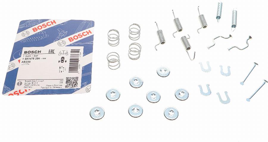 BOSCH 1 987 475 286 - Kit accessori, Ganasce freno stazionamento autozon.pro