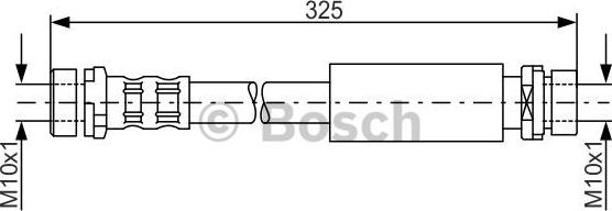 BOSCH 1 987 476 994 - Flessibile del freno autozon.pro