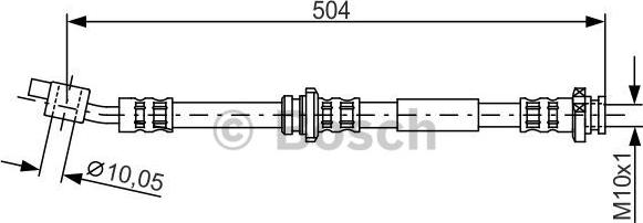 BOSCH 1 987 476 995 - Flessibile del freno autozon.pro