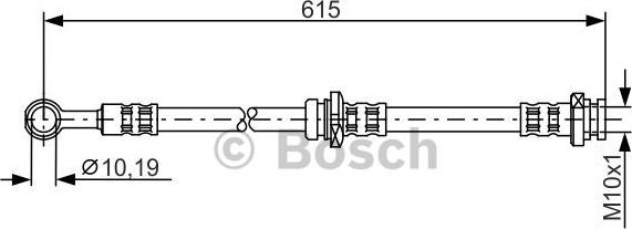 BOSCH 1 987 476 998 - Flessibile del freno autozon.pro