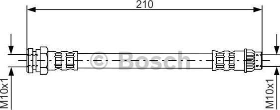 BOSCH 1 987 476 913 - Flessibile del freno autozon.pro