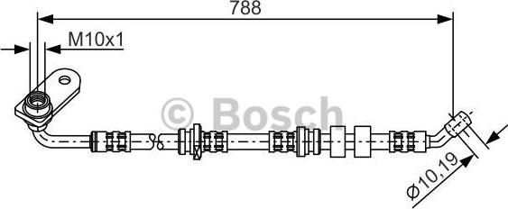 BOSCH 1 987 476 934 - Flessibile del freno autozon.pro