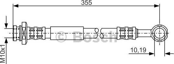 BOSCH 1 987 476 933 - Flessibile del freno autozon.pro