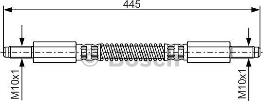 BOSCH 1 987 476 925 - Flessibile del freno autozon.pro