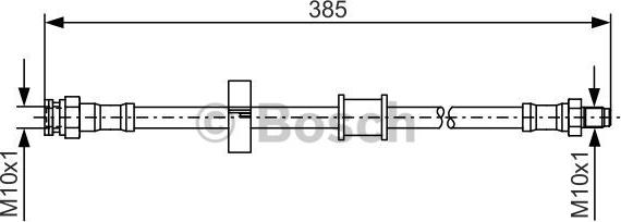 BOSCH 1 987 476 459 - Flessibile del freno autozon.pro