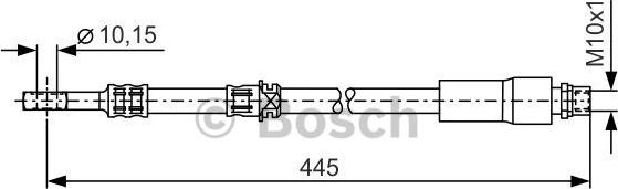 BOSCH 1 987 476 455 - Flessibile del freno autozon.pro