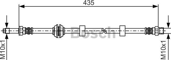 BOSCH 1 987 476 415 - Flessibile del freno autozon.pro