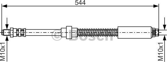 BOSCH 1 987 476 559 - Flessibile del freno autozon.pro