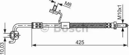 BOSCH 1 987 476 565 - Flessibile del freno autozon.pro