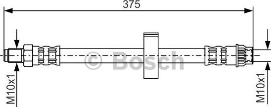 BOSCH 1 987 476 518 - Flessibile del freno autozon.pro