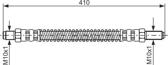 BOSCH 1 987 476 586 - Flessibile del freno autozon.pro