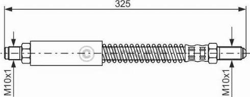 BOSCH 1 987 476 572 - Flessibile del freno autozon.pro