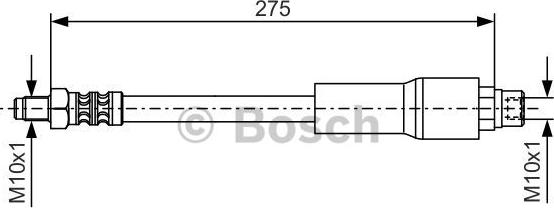 BOSCH 1 987 476 649 - Flessibile del freno autozon.pro