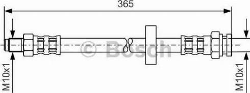 BOSCH 1 987 476 645 - Flessibile del freno autozon.pro