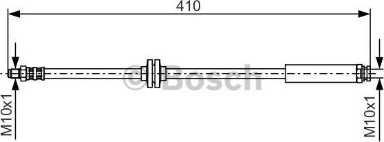 BOSCH 1 987 476 642 - Flessibile del freno autozon.pro