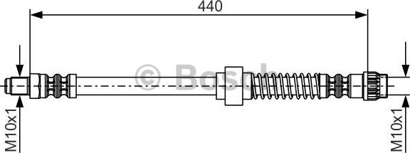 BOSCH 1 987 476 651 - Flessibile del freno autozon.pro