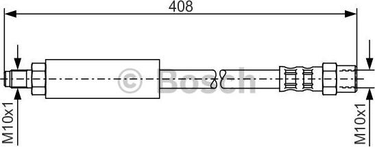 BOSCH 1 987 476 609 - Flessibile del freno autozon.pro