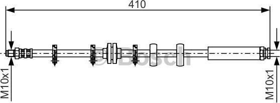 BOSCH 1 987 476 639 - Flessibile del freno autozon.pro