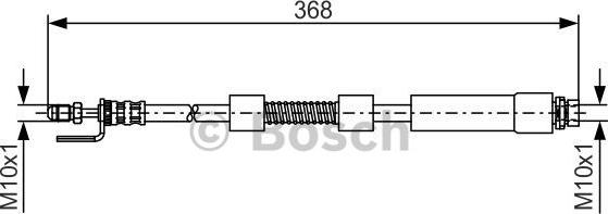 BOSCH 1 987 476 059 - Flessibile del freno autozon.pro