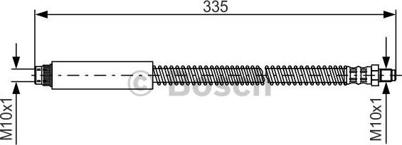 BOSCH 1 987 476 078 - Flessibile del freno autozon.pro