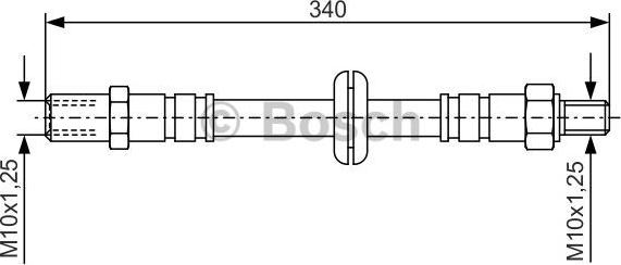 BOSCH 1 987 476 191 - Flessibile del freno autozon.pro