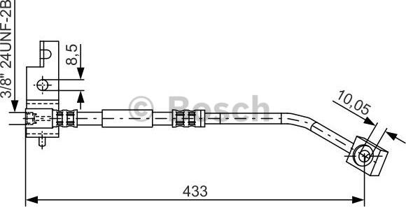 BOSCH 1 987 476 149 - Flessibile del freno autozon.pro