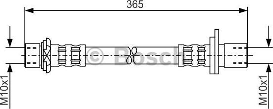 BOSCH 1 987 476 164 - Flessibile del freno autozon.pro