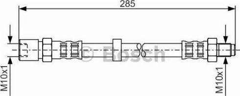 BOSCH 1 987 476 167 - Flessibile del freno autozon.pro