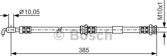 BOSCH 1 987 476 110 - Flessibile del freno autozon.pro