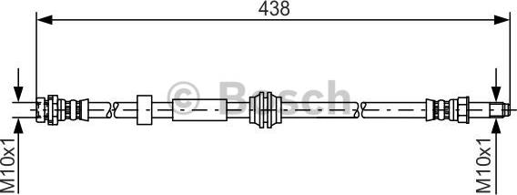 BOSCH 1 987 476 181 - Flessibile del freno autozon.pro