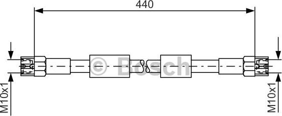 BOSCH 1 987 476 139 - Flessibile del freno autozon.pro