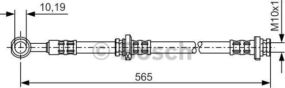 BOSCH 1 987 476 133 - Flessibile del freno autozon.pro