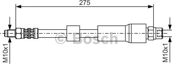 BOSCH 1 987 476 174 - Flessibile del freno autozon.pro