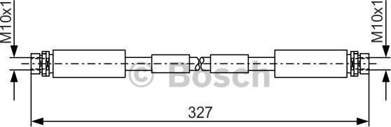 BOSCH 1 987 476 856 - Flessibile del freno autozon.pro