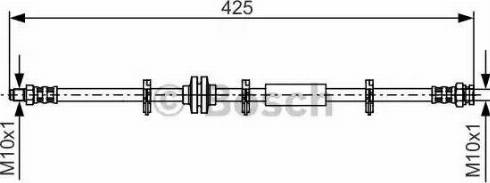 BOSCH 1 987 476 864 - Flessibile del freno autozon.pro