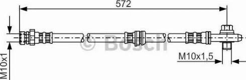 BOSCH 1 987 476 397 - Flessibile del freno autozon.pro