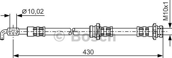 BOSCH 1 987 476 342 - Flessibile del freno autozon.pro