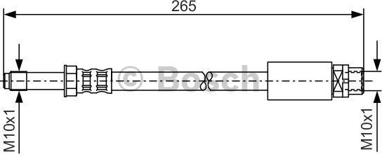 BOSCH 1 987 476 359 - Flessibile del freno autozon.pro