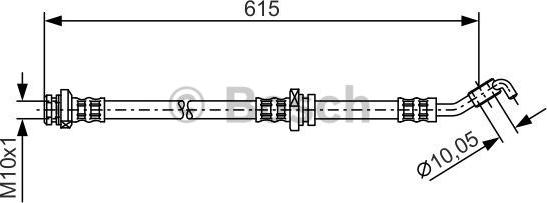 BOSCH 1 987 476 362 - Flessibile del freno autozon.pro